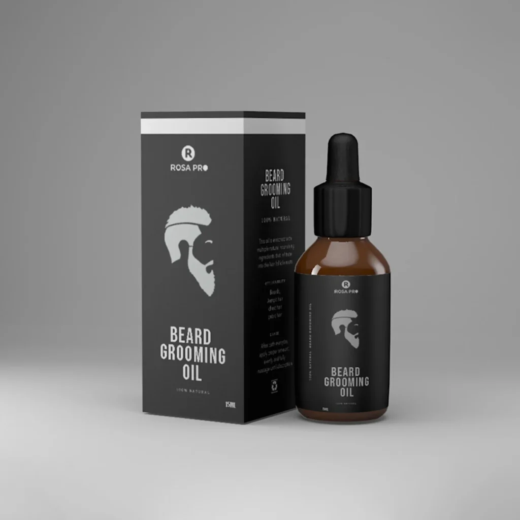 Custom Beard Oil Boxes