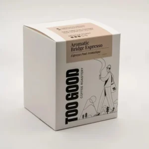 Custom printed coffee packaging box