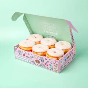 Food-grade packaging boxes for donuts