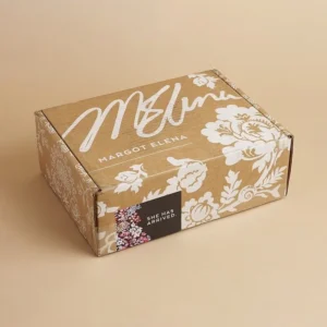 Branded kraft gift packaging boxes