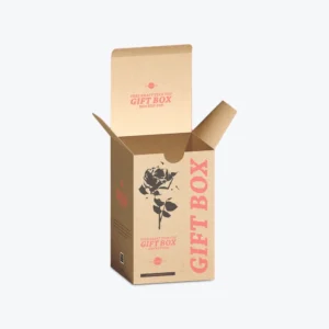 Custom kraft tuck end boxes made from eco friendly packaging material