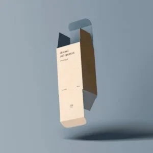Folding carton custom tuck box packaging