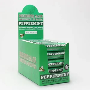 Lip balm display boxes for retail presentation